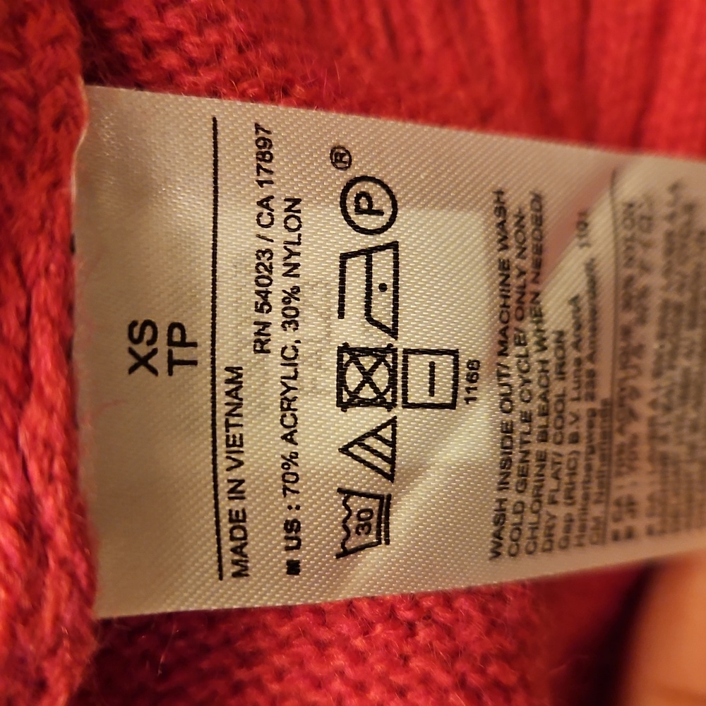 Banana Republic Pink Rolled Crew Neck Sweater - Picture 4 of 4